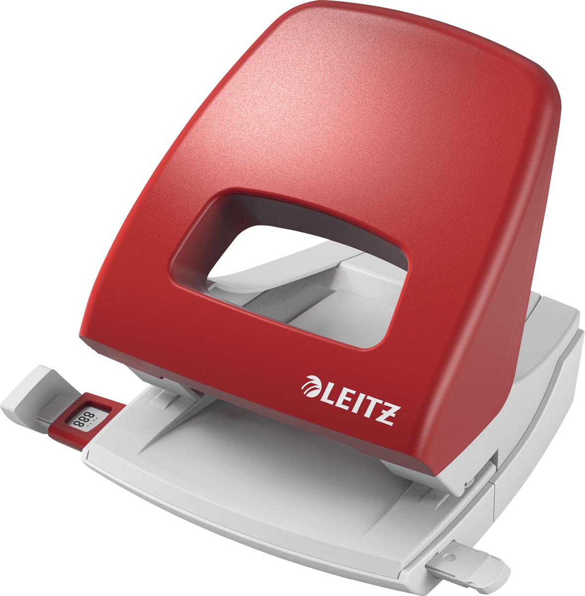 Leitz perforator 5005 rood afbeelding