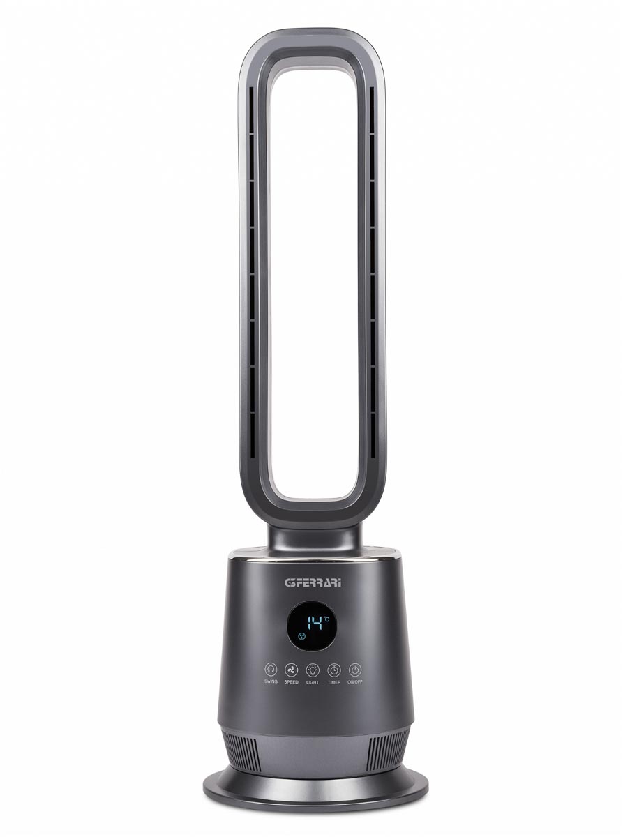 G3 Ferrari Wind Master G50051, bladloze ventilator, zwart afbeelding