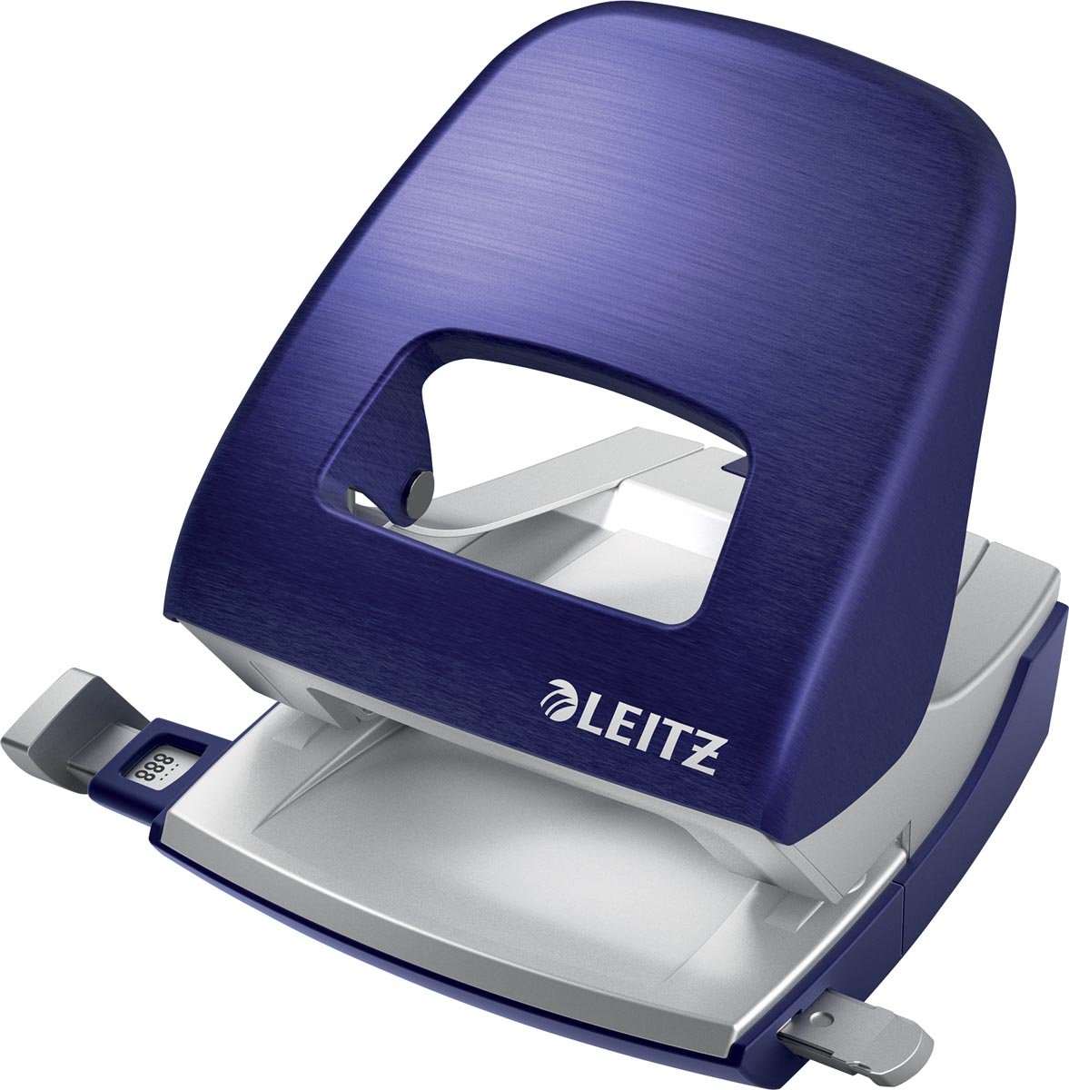 Leitz Style perforator, 30 blad, titanium blauw