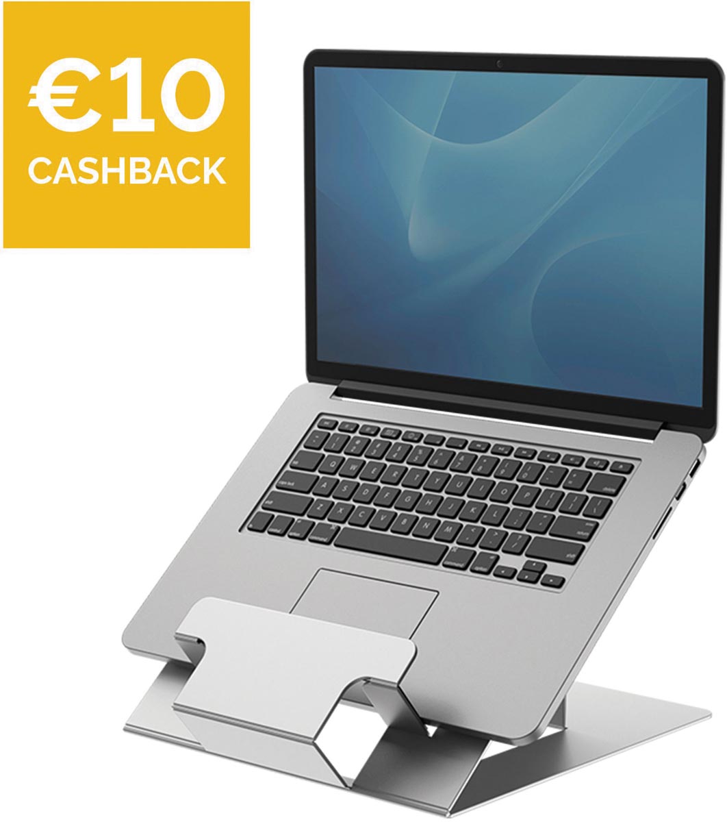 Fellowes Hylyft laptopstandaard, zilver Fellowes Hylyft laptopstandaard, zilver