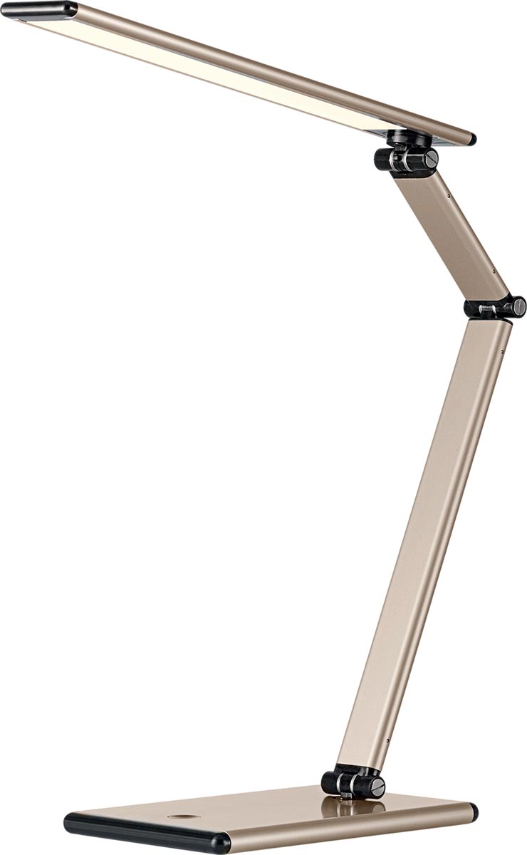 Hansa bureaulamp Slim, LED-lamp, goud Hansa bureaulamp Slim, LED-lamp, goud