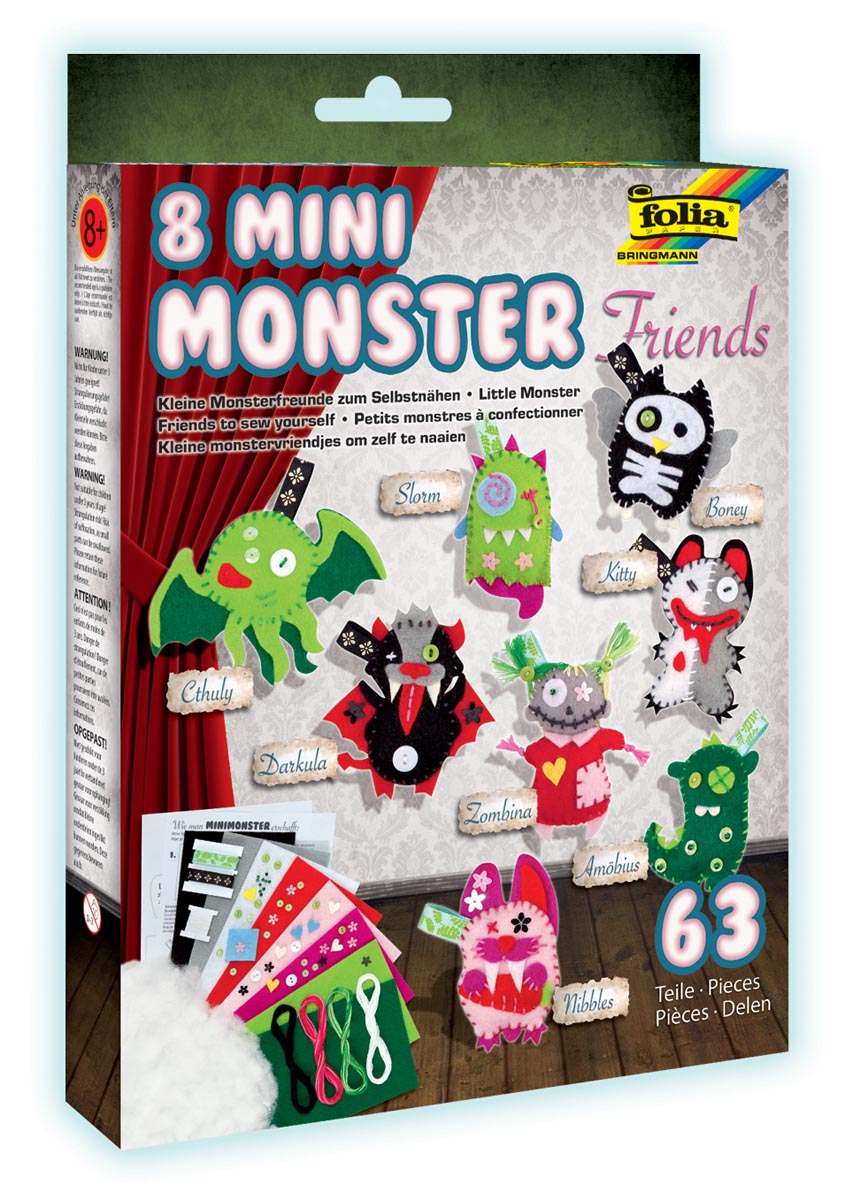 Mini monsters set afbeelding