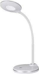 Hansa bureaulamp Splash, LED, wit