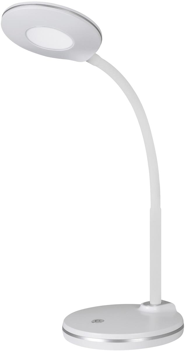 Hansa bureaulamp Splash, LED-lamp, wit