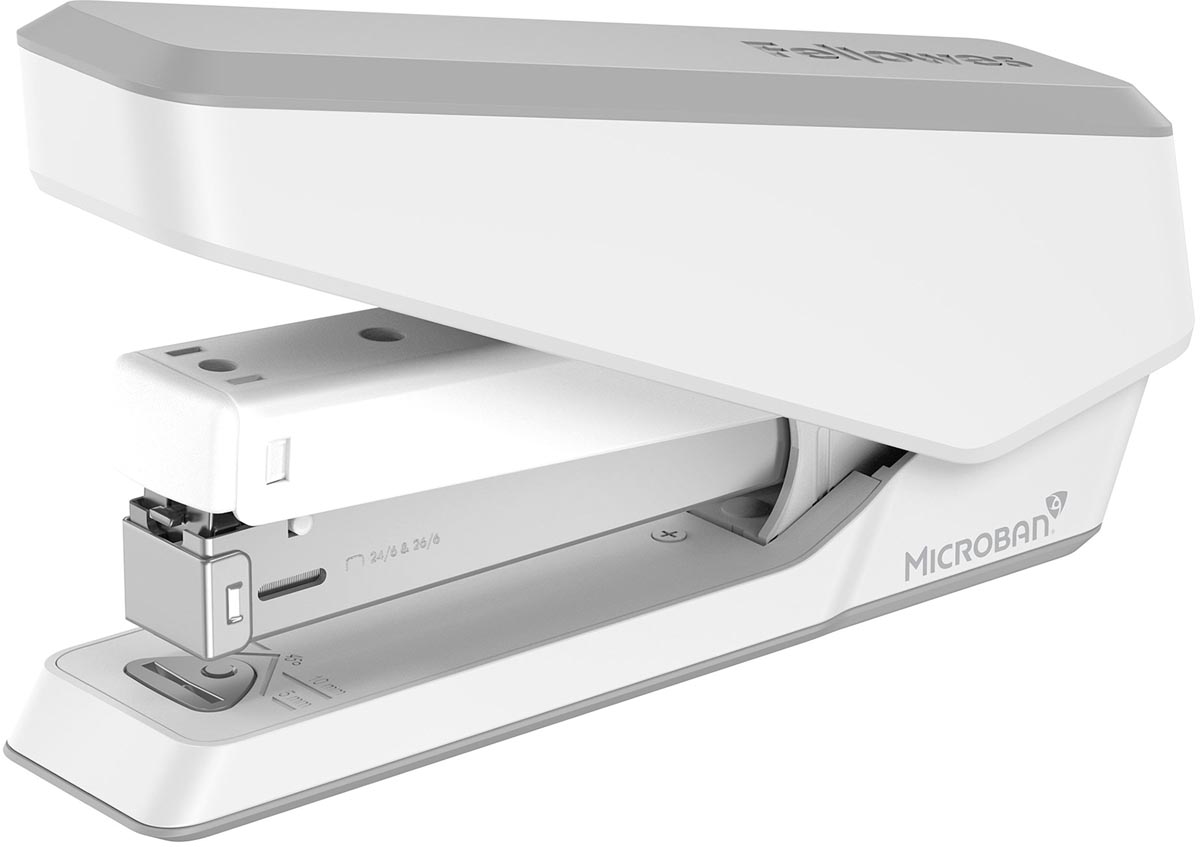 Fellowes nietmachine LX850 Easy Press, full strip, 25 vel, wit Fellowes nietmachine LX850 Easy Press, full strip, 25 vel, wit
