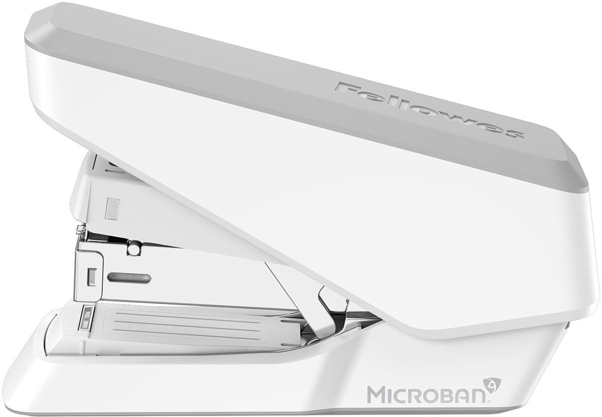 Fellowes nietmachine LX860 EasyPress met Microban, half strip, 40 blad, wit Fellowes nietmachine LX860 EasyPress met Microban, half strip, 40 blad, wit