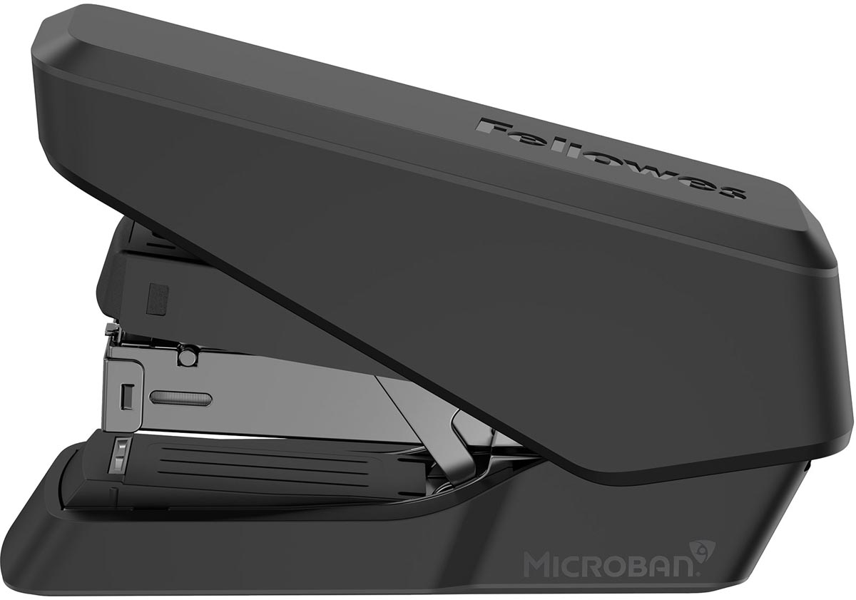 Fellowes nietmachine LX860 EasyPress met Microban, half strip, 40 blad, zwart Fellowes nietmachine LX860 EasyPress met Microban, half strip, 40 blad, zwart