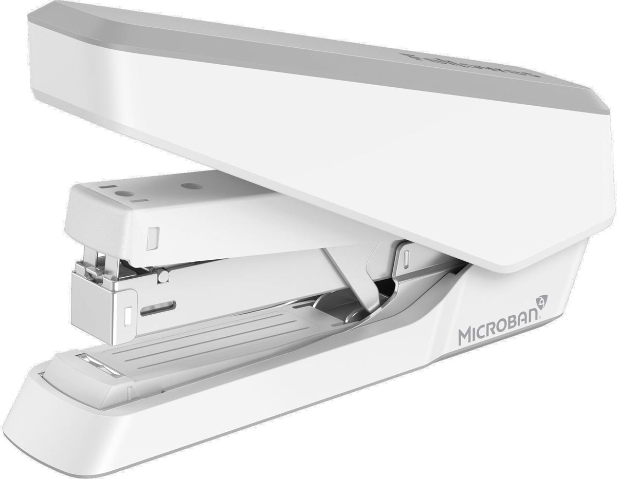 Fellowes nietmachine LX870 EasyPress met Microban, full strip, 40 blad, wit Fellowes nietmachine LX870 EasyPress met Microban, full strip, 40 blad, wit