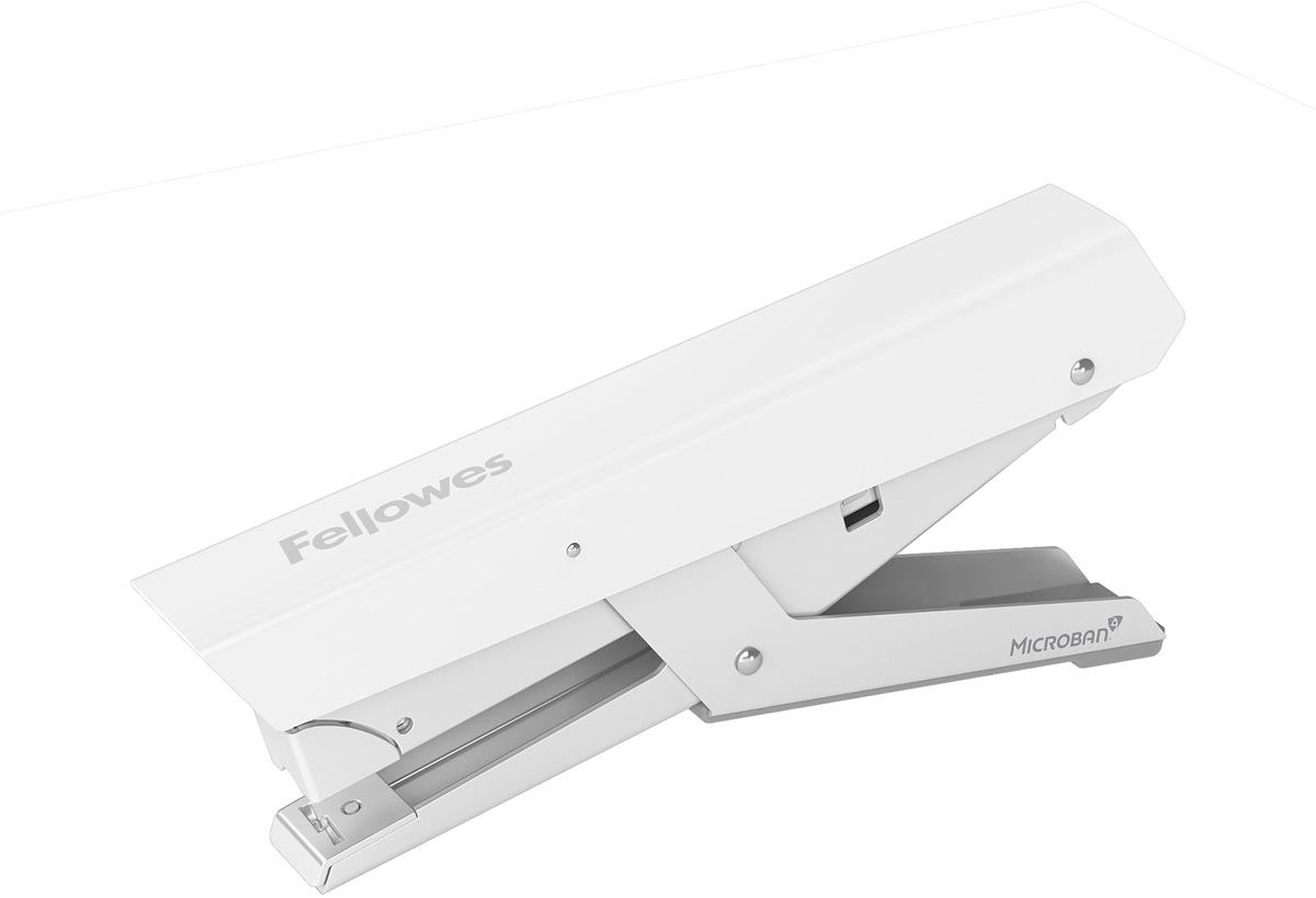 Fellowes niettang LX890 met Microban, full strip, 40 blad, wit Fellowes niettang LX890 met Microban, full strip, 40 blad, wit
