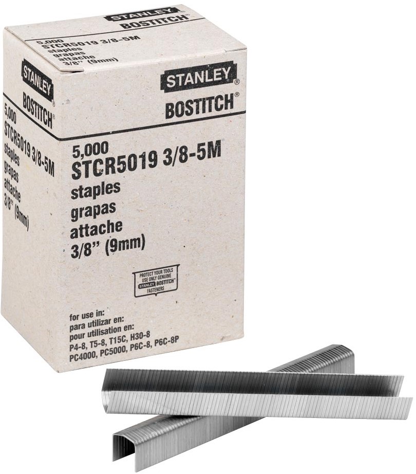 BOSTITCH Agrafes Nº SP 19 06 (1/4) - Boîte De 5000 Agrafes De Haute Qualité