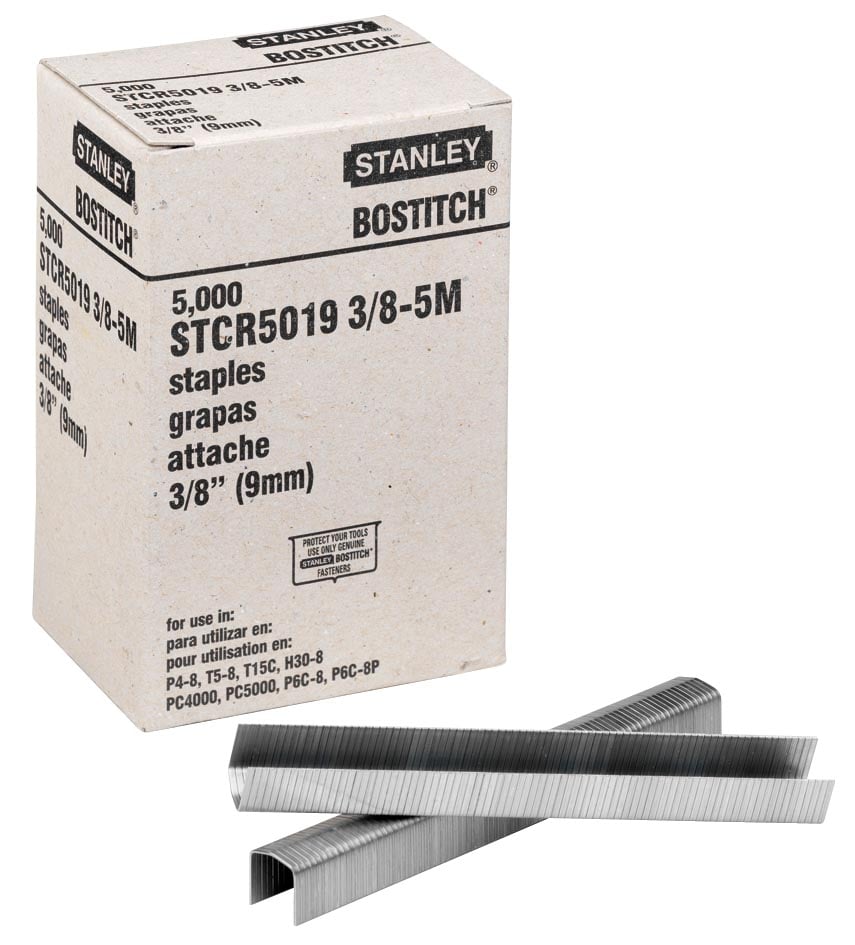 Bostitch Nietjes STCR501910E (10 mm), voor PC8000, doos van 5.000 nietjes afbeelding