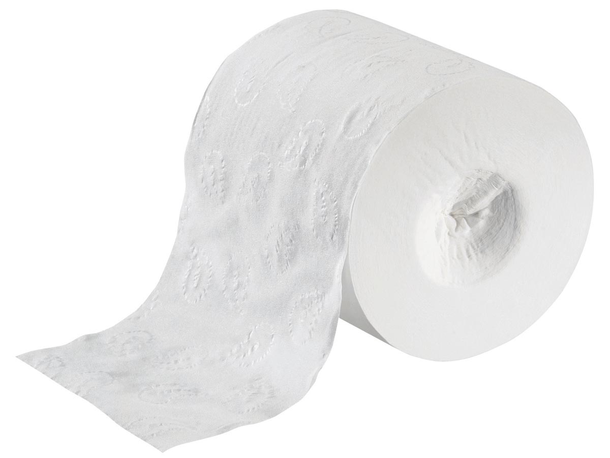 Tork toiletpapier Coreless Mid-Size, 2-laags, 900 vellen, systeem T7, pak van 36 rollen