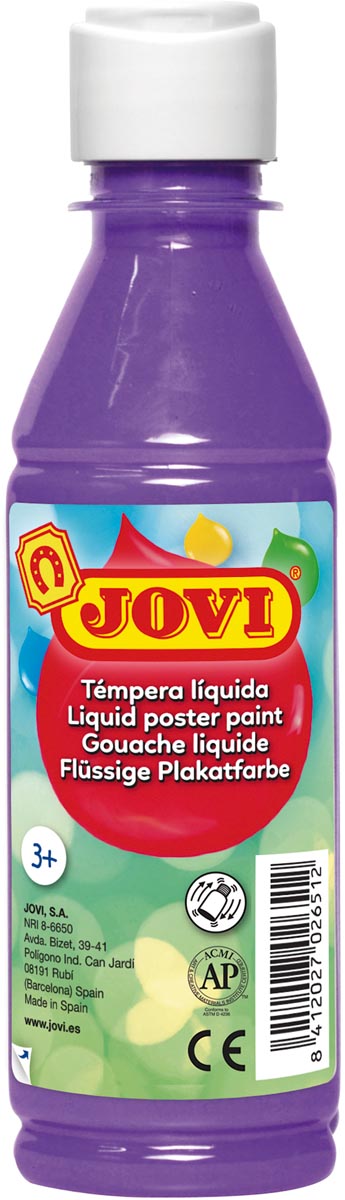 Jovi plakkaatverf, fles van 250 ml, violet