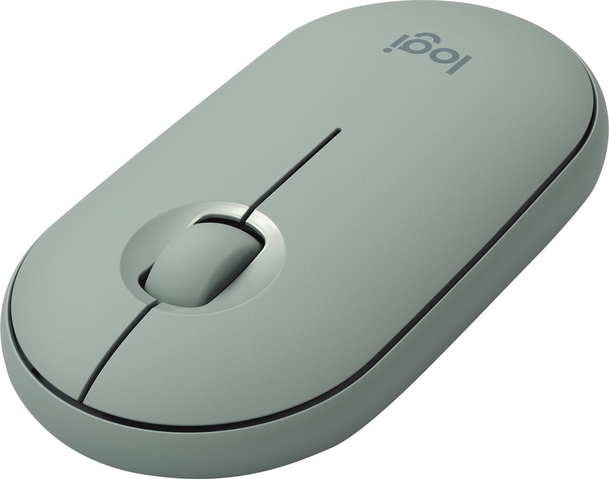 Logitech draadloze muis Pebble M350, groen