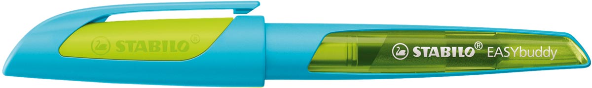 STABILO EASYbuddy vulpen, lichtblauw en lime STABILO EASYbuddy vulpen, lichtblauw en lime