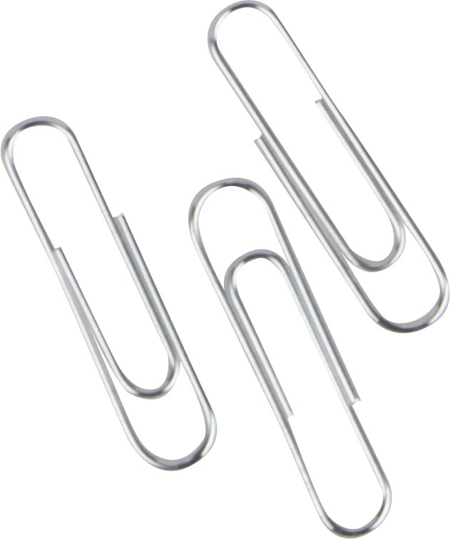 Pergamy papierklemmen lengte 32 mm, rond, doos van 1.000 stuks Pergamy papierklemmen lengte 32 mm, rond, doos van 1.000 stuks