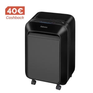 Fellowes Microshred papiervernietiger LX211, zwart afbeelding