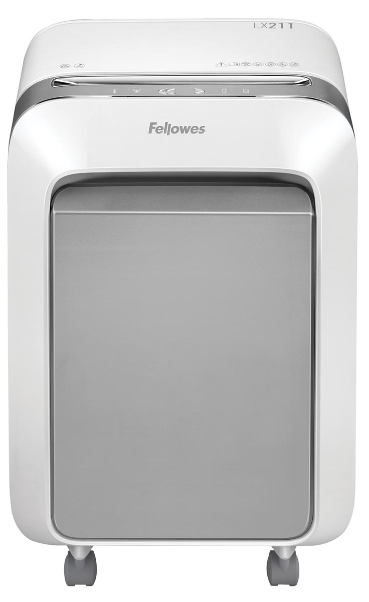 Fellowes Microshred papiervernietiger LX211, wit Fellowes Microshred papiervernietiger LX211, wit