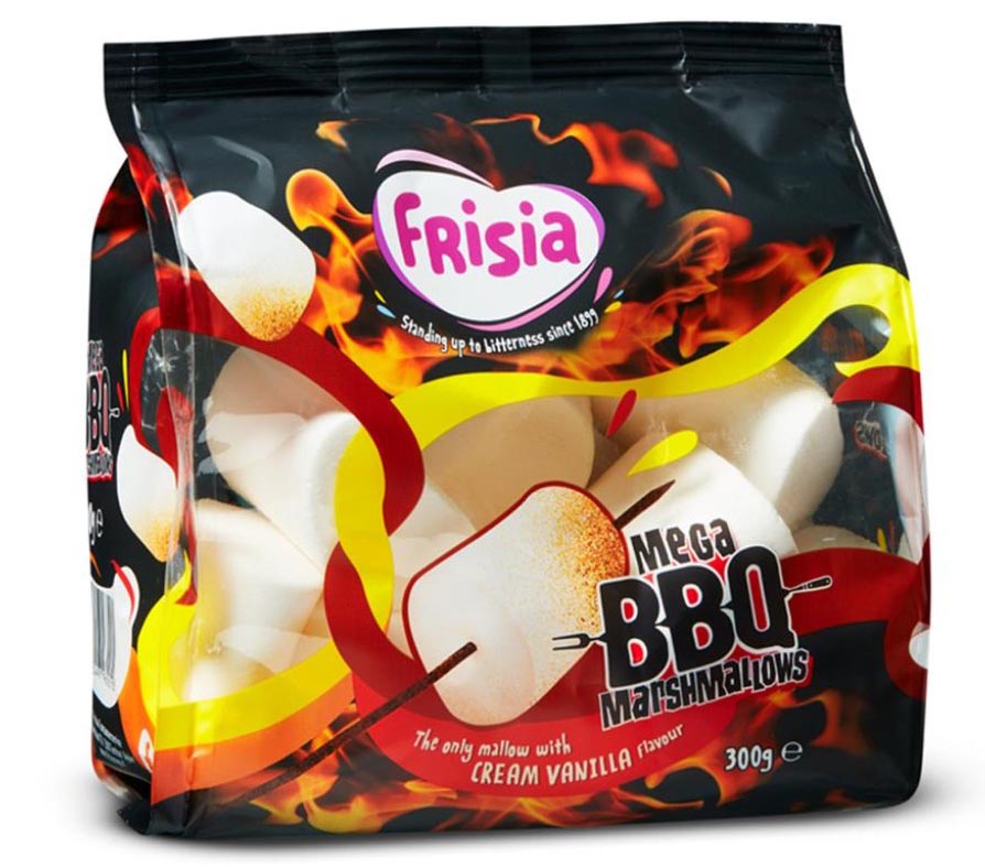 Frisia BBQ marshmallow, zak van 300 gram