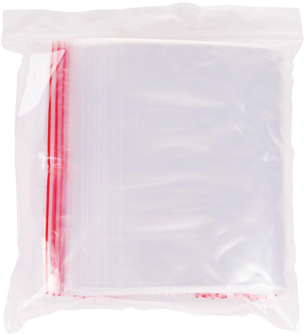 OFFICE products gripsealzakje, transparant, pak van 100 stuks, 160 x 220 mm afbeelding