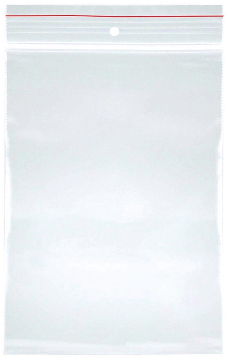 OFFICE products gripsealzakje, transparant, pak van 100 stuks, 170 x 230 mm afbeelding
