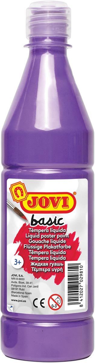 Jovi plakkaatverf, fles van 500 ml, violet