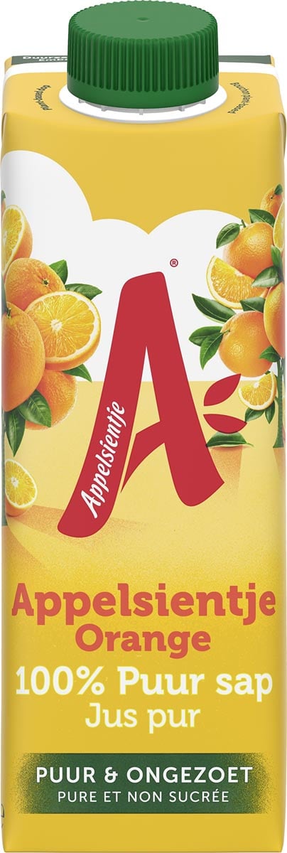 Appelsientje sinaasappelsap 33 cl, pak van 8 drankkartons afbeelding