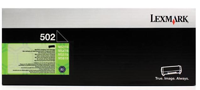 Lexmark Toner Kit zwart return program 502 - 1500 pagina's - 50F2000