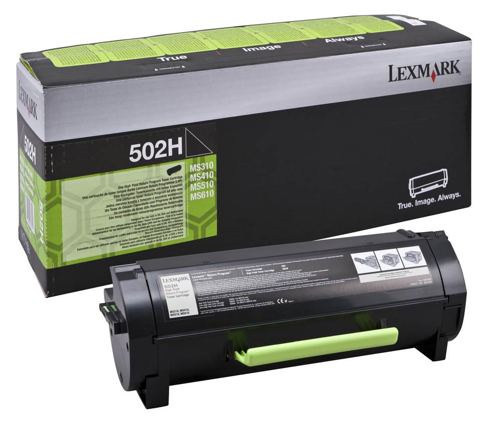 Lexmark Toner Kit Zwart Return Program 502H 5000 Paginas 50F2H00 huismerk kopen in de aanbieding Lexmark Toner Kit Zwart Return Program 502H 5000 Paginas 50F2H00 huismerk kopen in de aanbieding