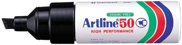 Permanent marker Artline 50 zwart