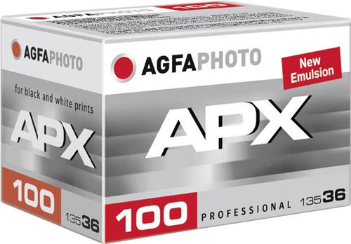 Agfaphoto analoge zwart-witfilm, ISO 100, rol van 36 foto's