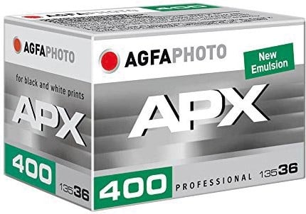 Agfaphoto analoge zwart-witfilm, ISO 400, rol van 36 foto's