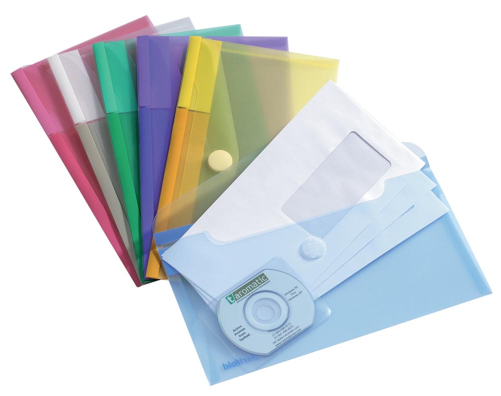Tarifold documentenmap Collection Color voor ft cheque (250 x 135 mm), pak van 6 stuks afbeelding