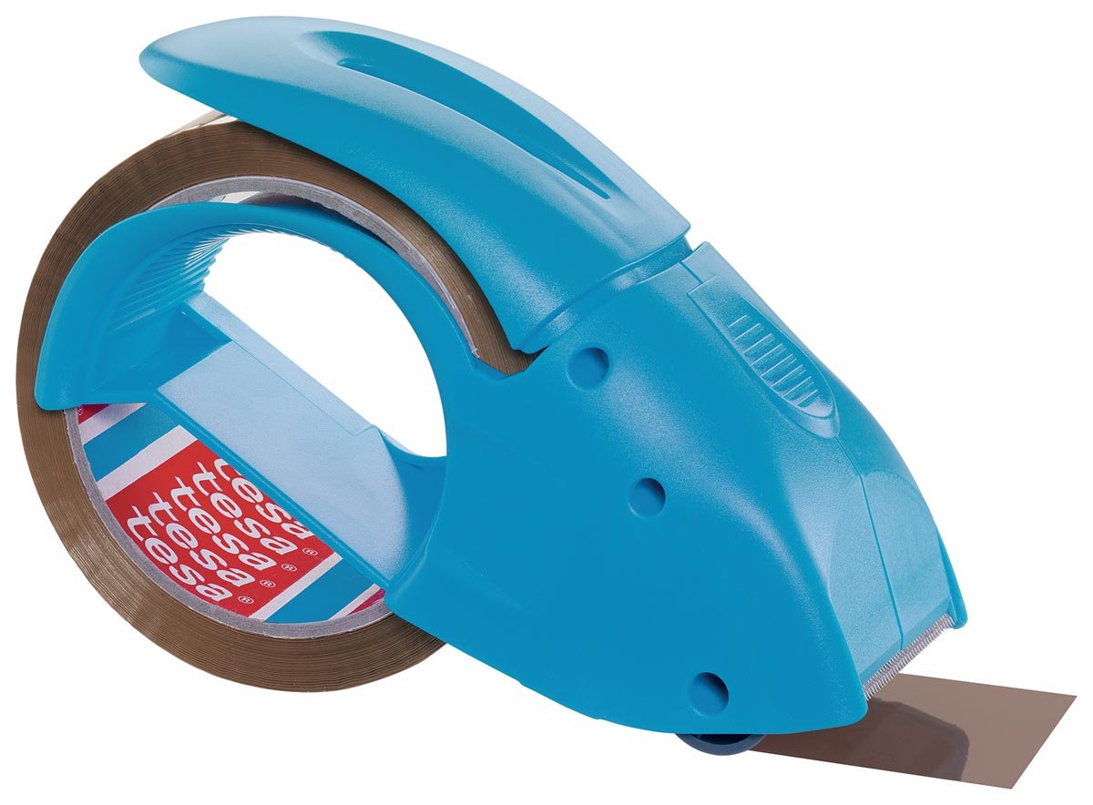 Tesapack handafroller Pack &apos;n Go, blauw afbeelding