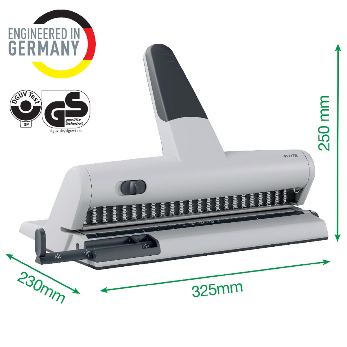 Leitz 23-gaats perforator Heavy Duty 5115 afbeelding