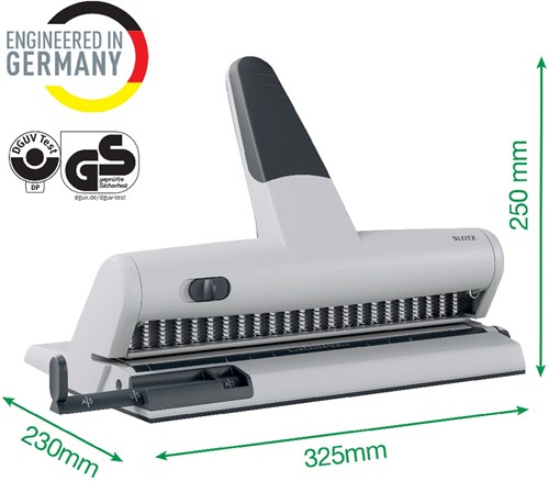 Leitz 23-gaats perforator Heavy Duty 5115