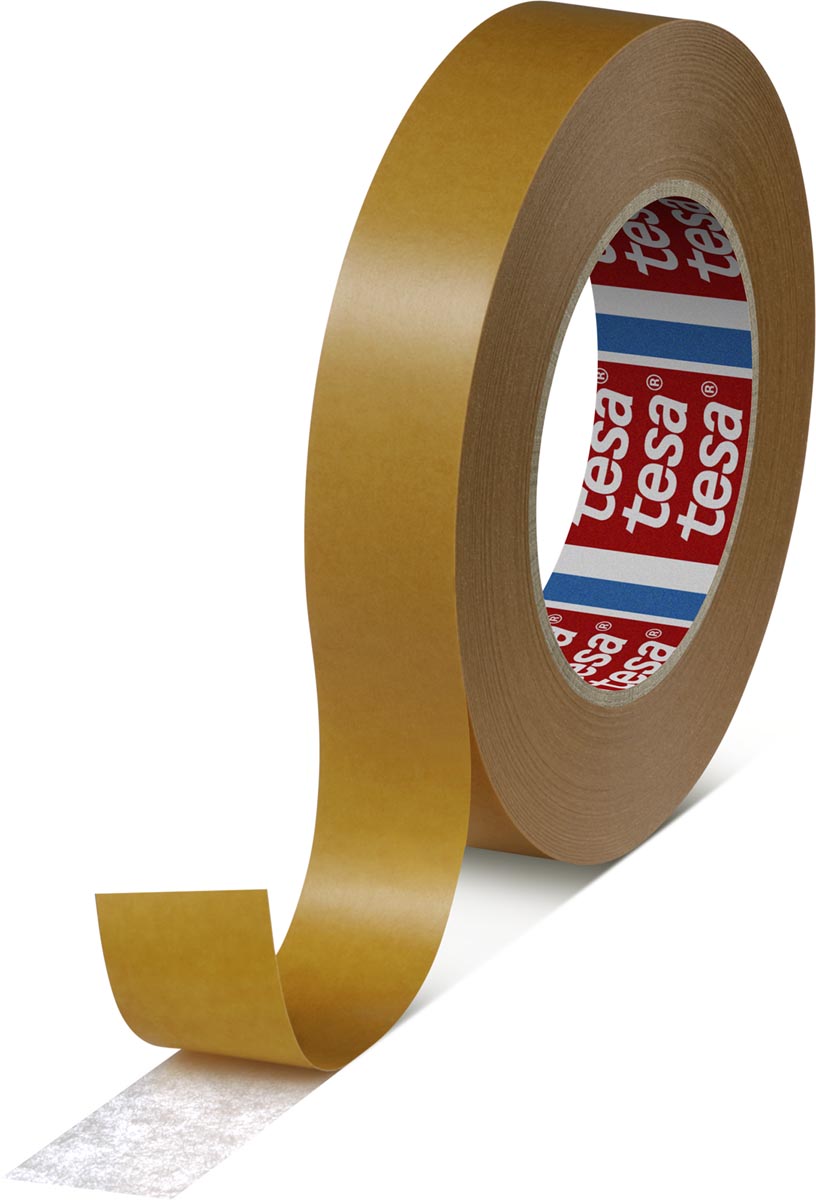 Tesa dubbelzijde tape, non woven, ft 25 mm x 50 m