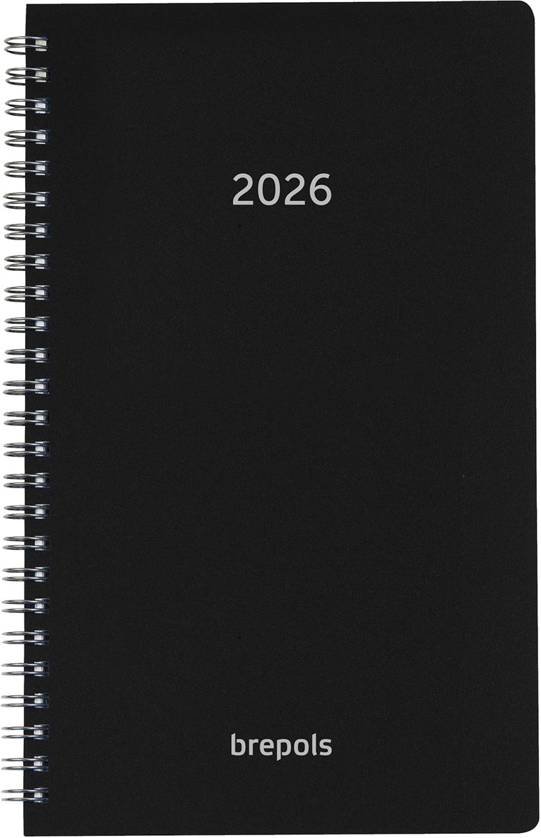 Brepols Breform Polyprop, zwart, 2026