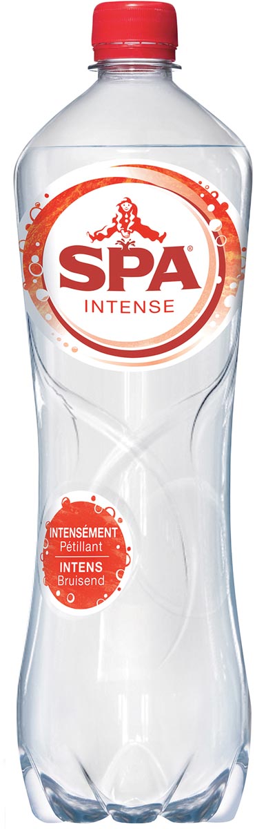 Spa Intense water, fles van 1 liter, pak van 6 stuks