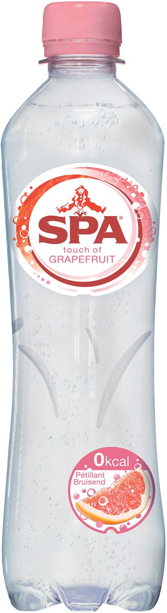 Spa Touch of grapefruit water, fles van 50 cl, pak van 24 stuks