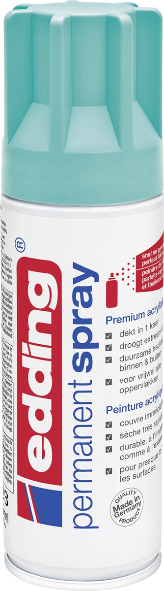 Edding Permanent Spray 5200, 200 ml, turkoois mat