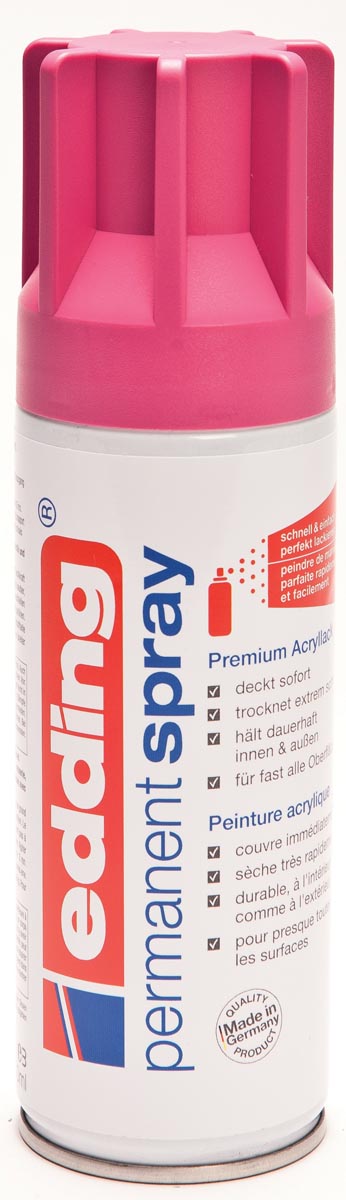 Edding permanent spray 5200, 200 ml, telemagenta mat