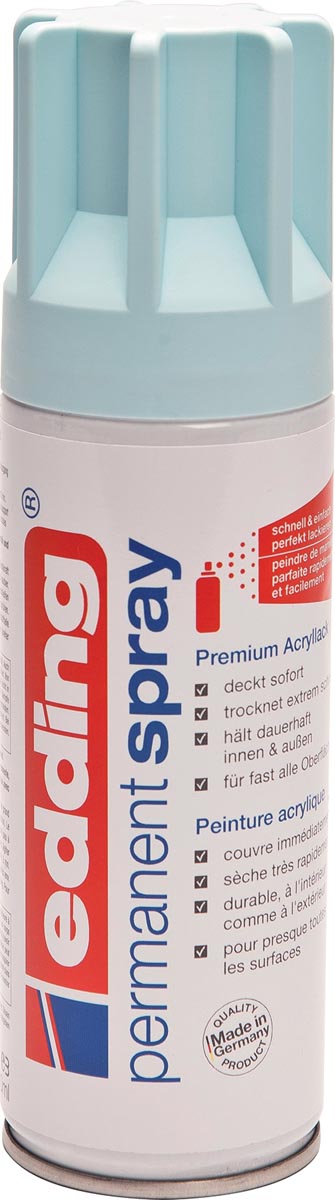 Edding permanent spray 5200, 200 ml, pastelblauw mat