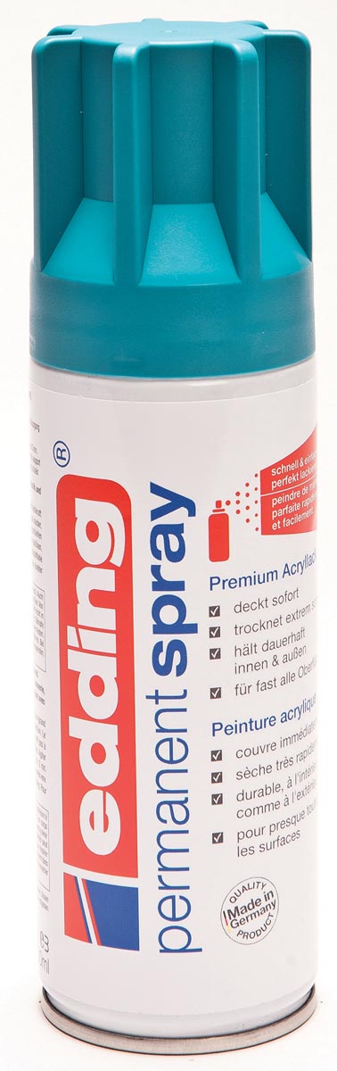 Edding permanent spray 5200, 200 ml, petrol mat