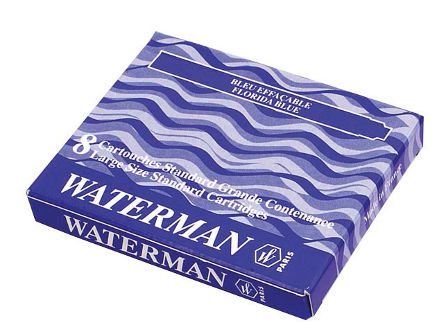 Waterman Inktpatronen Standard Blauw Zwart Pak Van 8 Stuks huismerk kopen in de aanbieding Waterman Inktpatronen Standard Blauw Zwart Pak Van 8 Stuks huismerk kopen in de aanbieding