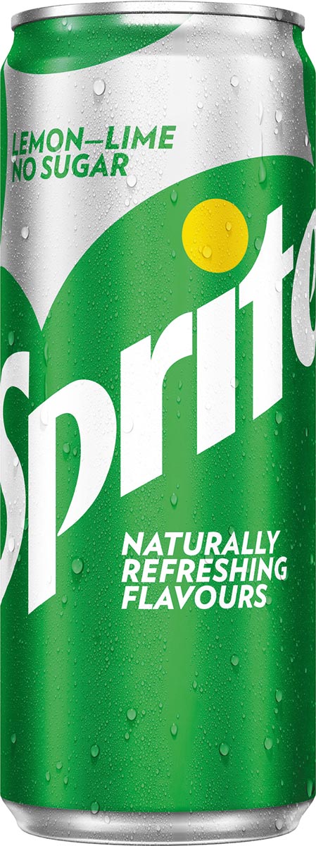 Sprite Zero frisdrank, sleek blik van 33 cl, pak van 24 stuks Sprite Zero frisdrank, sleek blik van 33 cl, pak van 24 stuks