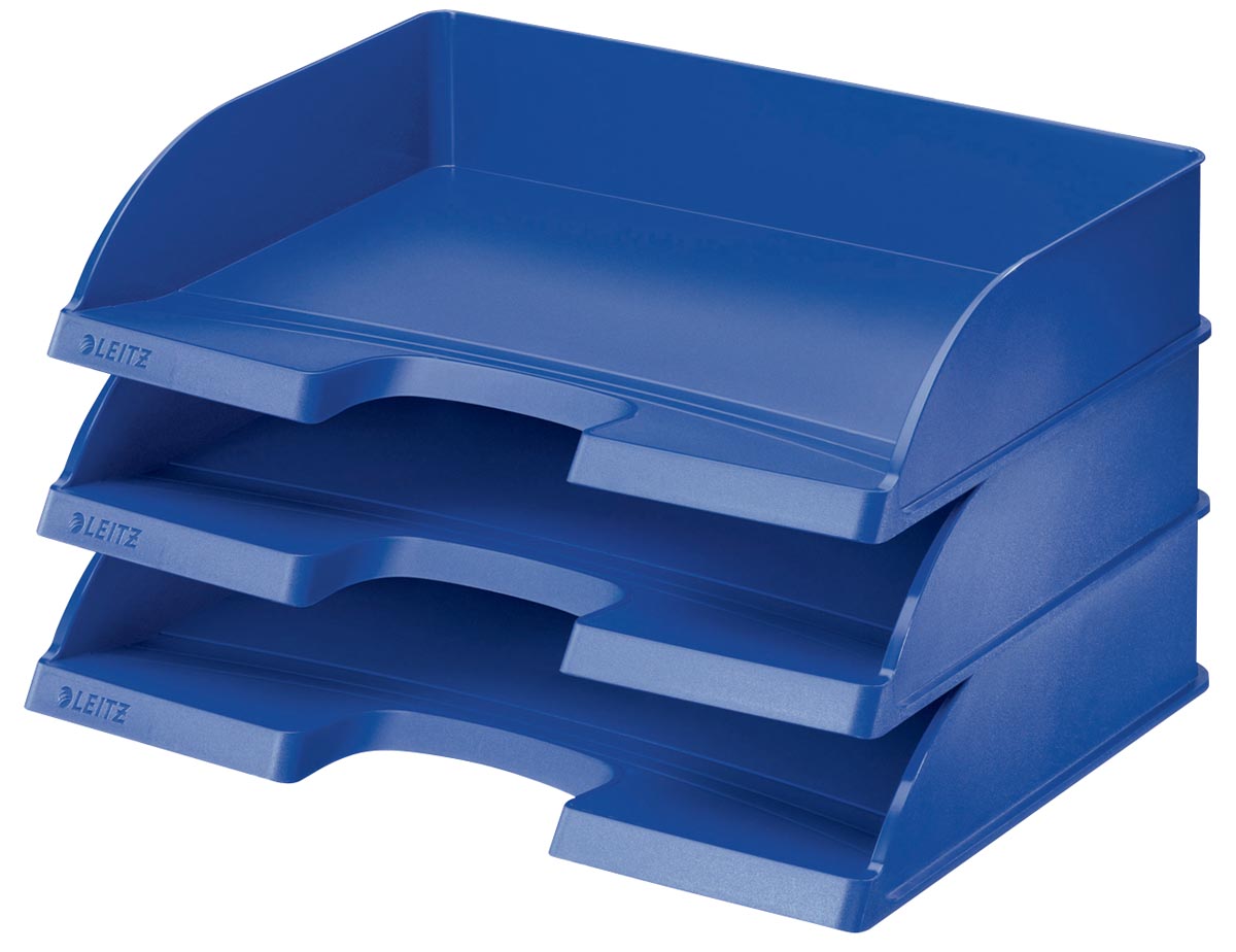 Leitz brievenbak voor ft A4 blauw