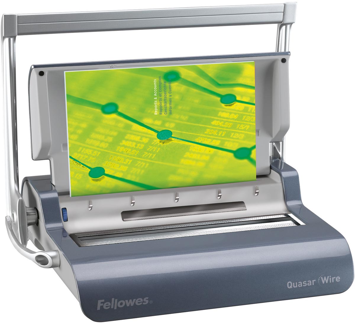 Fellowes manuele inbindmachine Quasar Wire afbeelding