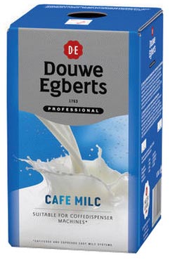 Douwe Egberts cafe milc koffiemelk voor automaten, pak van 0,75 l Douwe Egberts cafe milc koffiemelk voor automaten, pak van 0,75 l
