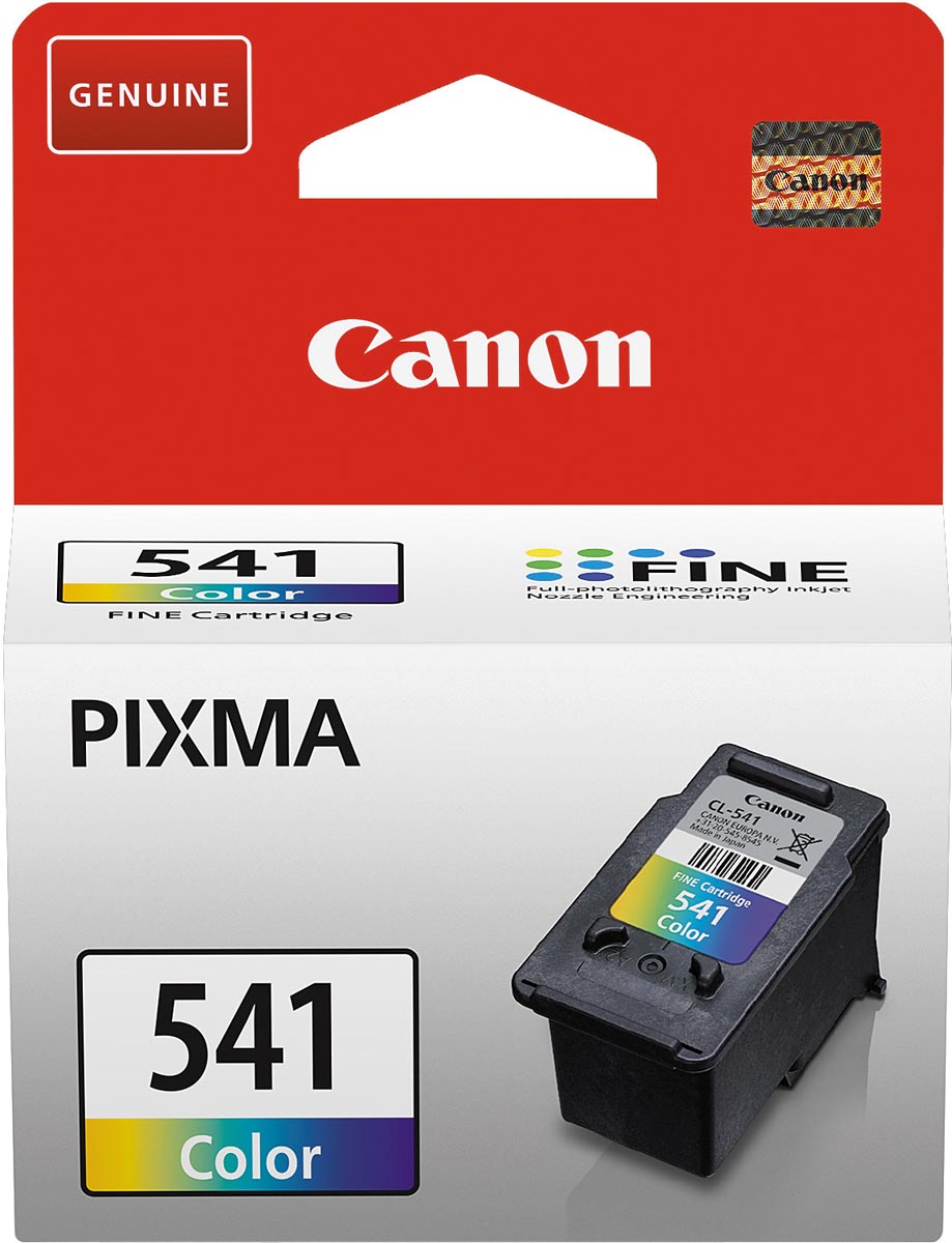 Canon inktcartridge CL-541, 3 kleuren, 180 pagina&apos;s, OEM 5227B001, 3 kleuren afbeelding